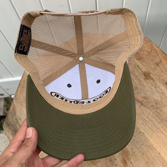 Mens Hat Hats Classic Egg & Butter Snapback Used Cap - Picture 7 of 7